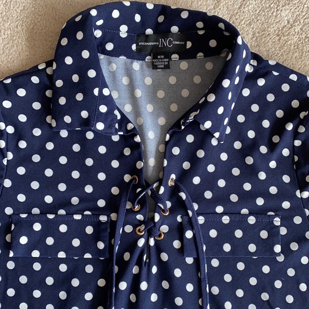 International INC company 3/4 sleeve shirt